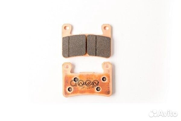 Колодки тормозные 2P289ST nissin