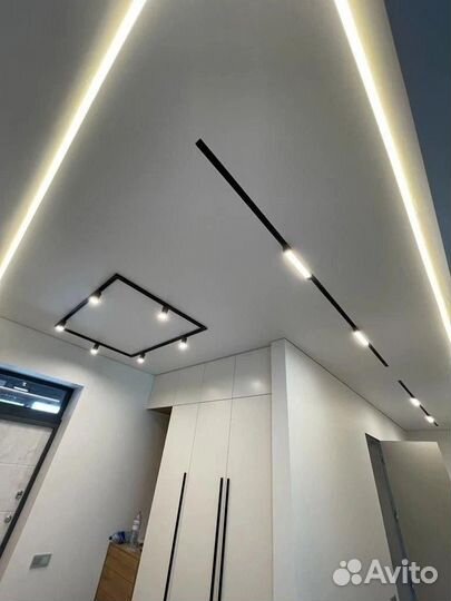 Натяжные потолки любой сложности