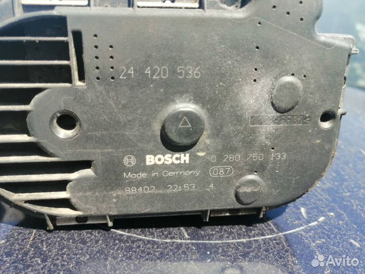 Заслонка дроссельная Corsa D IV 1.2 (Z12XEP)