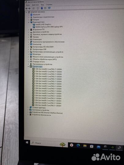 Msi katana gf76 12UE-655XRU в идеальном состоянии
