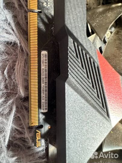 Видеокарта asus GeForce GTX 1050 Ti Cerberus OC Ed