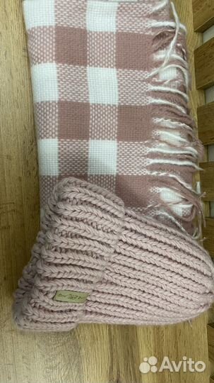 Шапка женская с шарфом