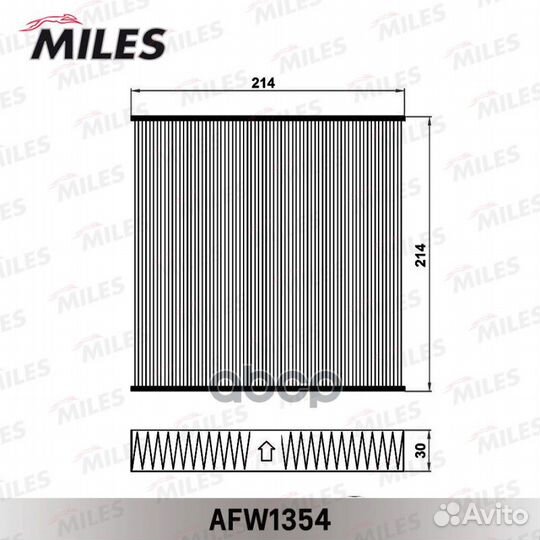 Фильтр салона miles AFW1354 iveco daily 11