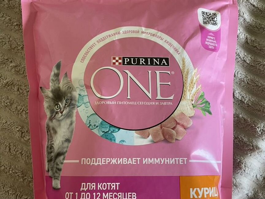 Корм Purina One для котят