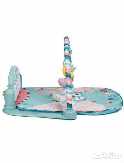 Развивающий детский коврик с пианино