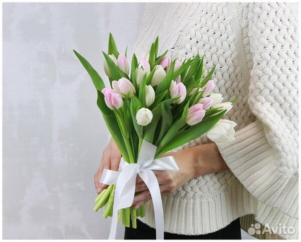 Букет из тюльпанов доставка