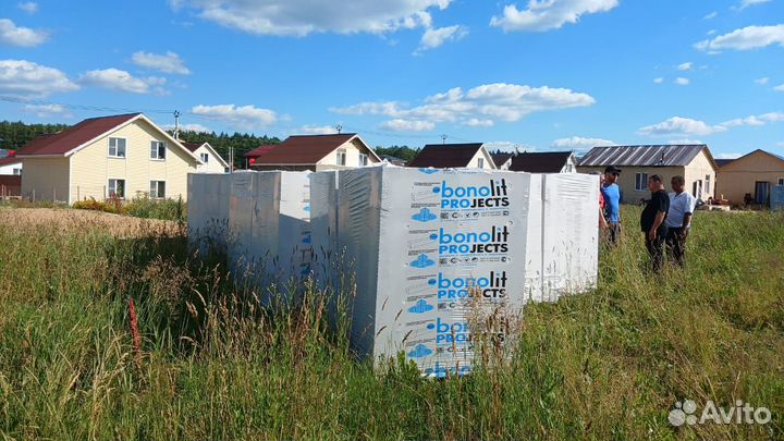 Газобетонные блоки с завода Бонолит