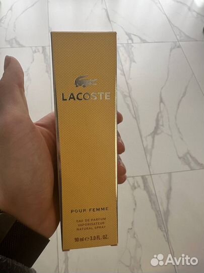 Женские духи Lacoste 
