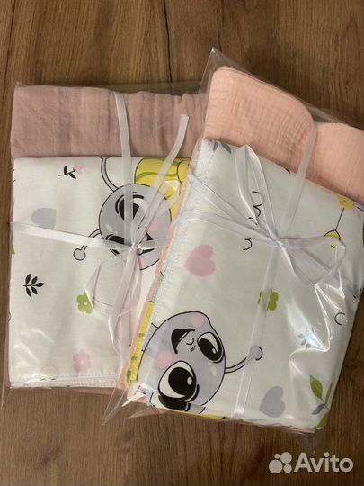 Подарочный набор детский муслин