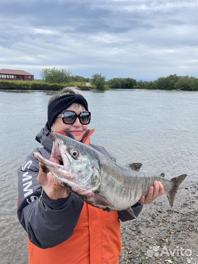 Турбаза рыбалка на камчатке Горбуша, нерка, кета