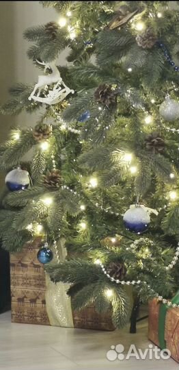 Елка искусственная литая+пвх