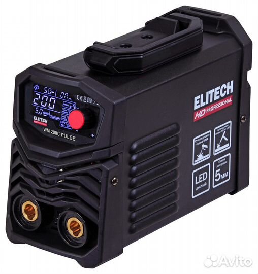 Аппарат сварочный elitech HD WM 200C pulse