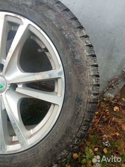 Колеса зимние на дисках 215/55 r16