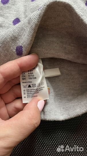 Шапочка для девочки hm