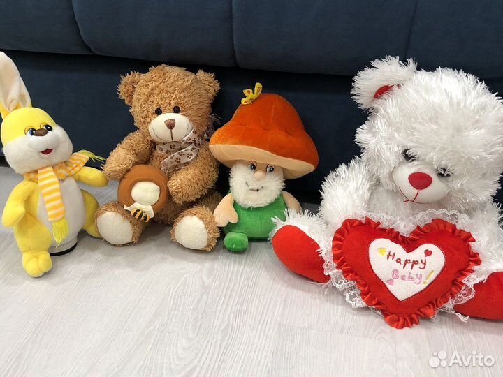 Мягкие игрушки, музыкальные