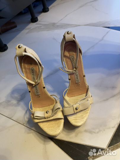 Босоножки женские 37р. Gianmarco Lorenzi Оригинал