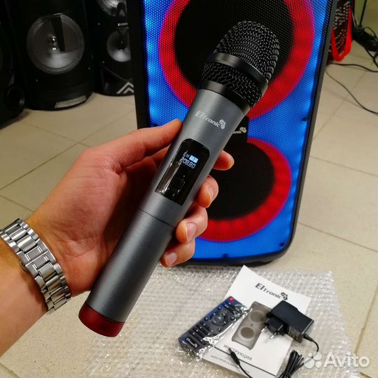 Портативная колонка Eltronic 20-09 800 WAT+караоке