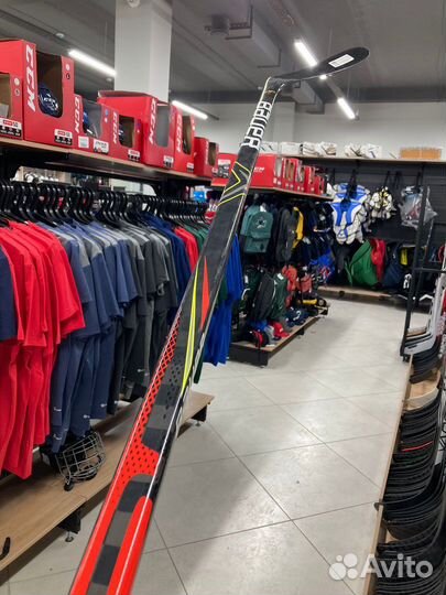 Клюшка хоккейная bauer 2x pro