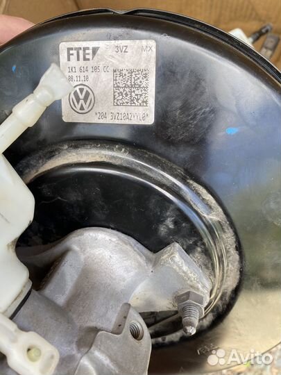 Вакуумный усилитель тормозов volkswagen jetta 6