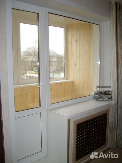 Балконная пластиковая