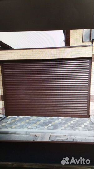 Гаражные секционные ворота рольставни