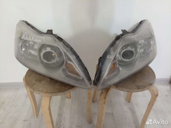 Фары ford focus 2 restyle бигалогеновые