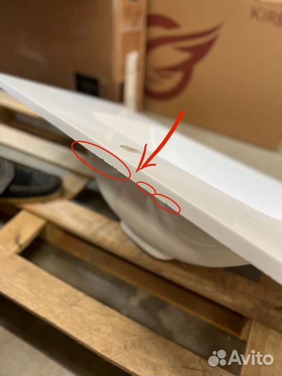 961 Раковина Aqwella Malaga 1000 Mal.10.04.D