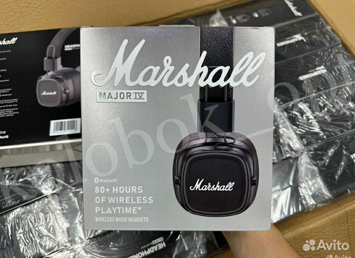Беспроводные наушники marshall major 4, реплика
