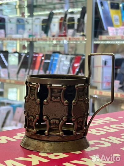 Подстаканник мельхиор