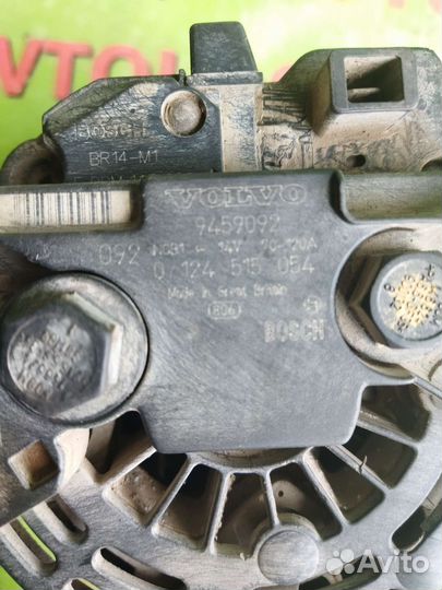 Генератор для Volvo S60 2000-2007 Вольво С60