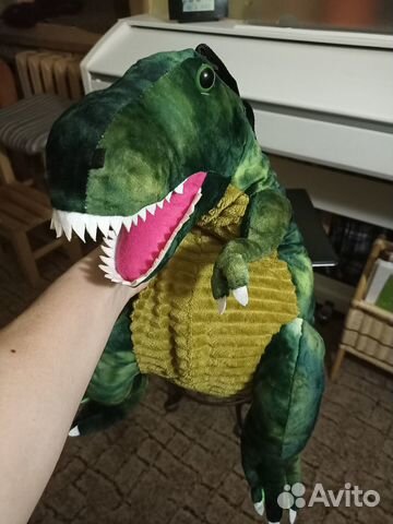 Динозавр - игрушка, подушка, рюкзак
