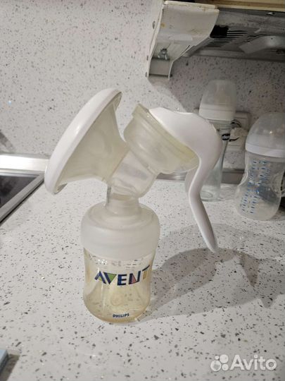 Молокоотсос avent ручной б/у