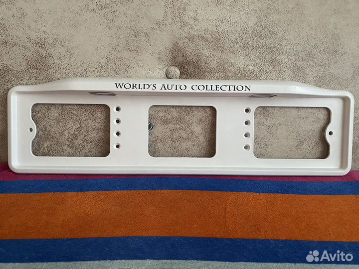 Автомобильная рамка под номер с подсветкой