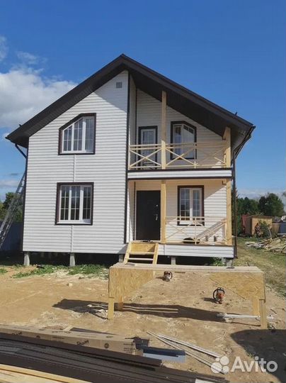 Строительство домов из бруса под ключ по договору