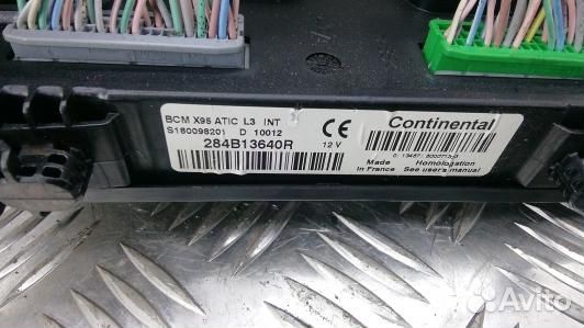 Блок комфорта renault scenic 3 (DSV18M301)