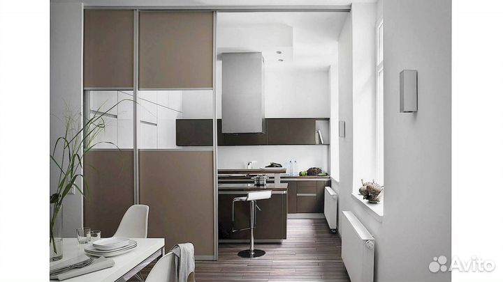 Перегородки для зонирования комнаты