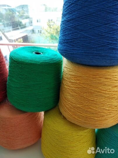 Пряжа нитки для вязания хлопок