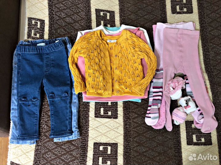 Вещи пакетом на девочку