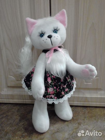 Мягкая игрушка кошка
