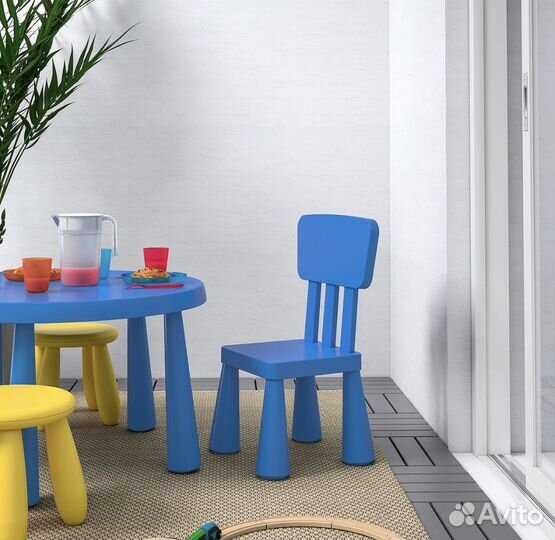 Детский стул IKEA маммут новые оригинал mammut