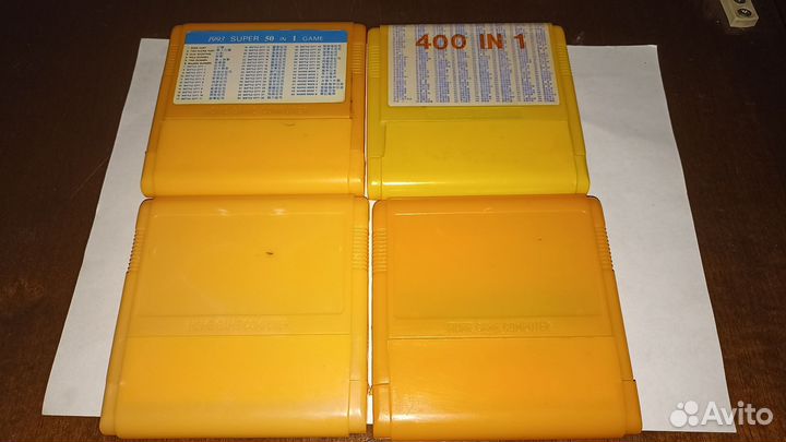 Картриджи для dendy