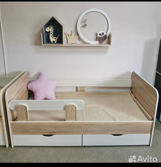 Детская кровать софа с ящиками новая кроватка тахт