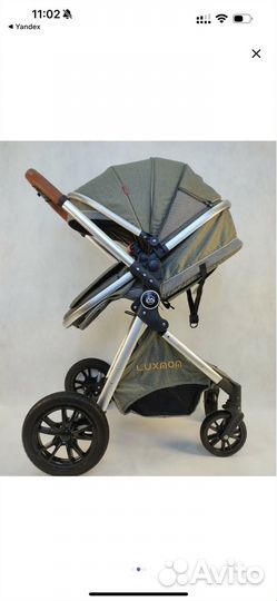 Коляска luxmom 3 в 1 бу
