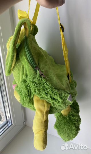 Рюкзак детский новый мягкая игрушка