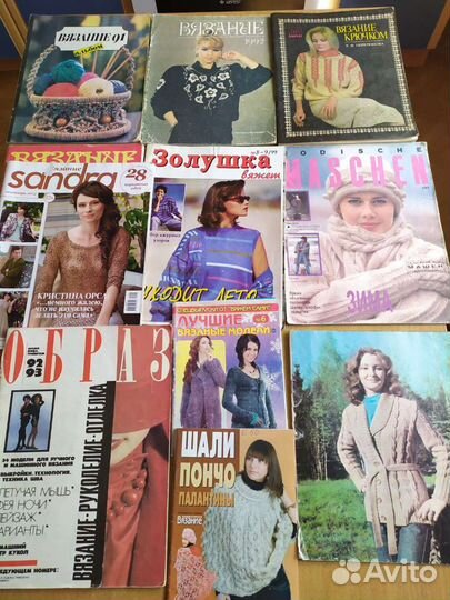 Журналы по вязанию крючком спицами