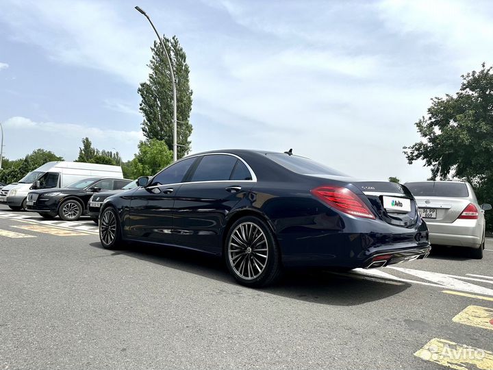 Mercedes-Benz S-класс 4.7 AT, 2015, 110 000 км