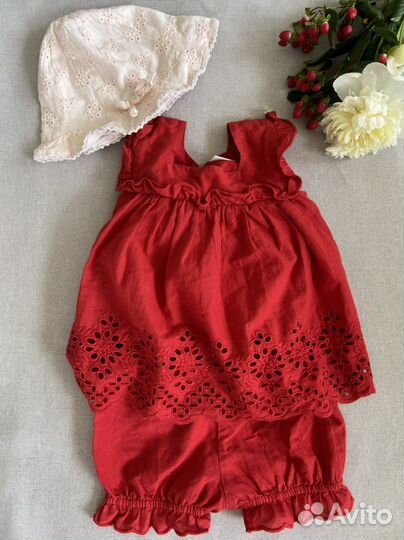 Пакет вещей на девочку 6-9 месяцев