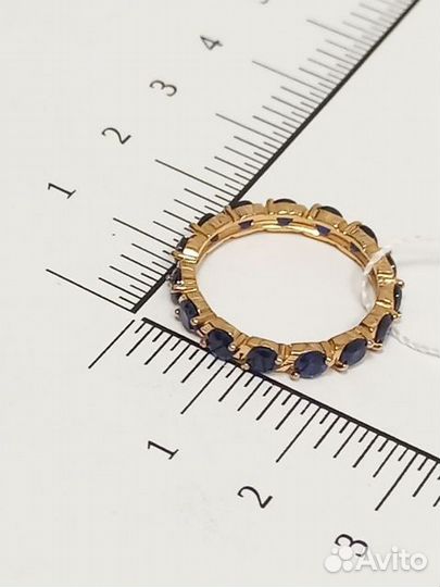 Золотое кольцо с камнем 17р
