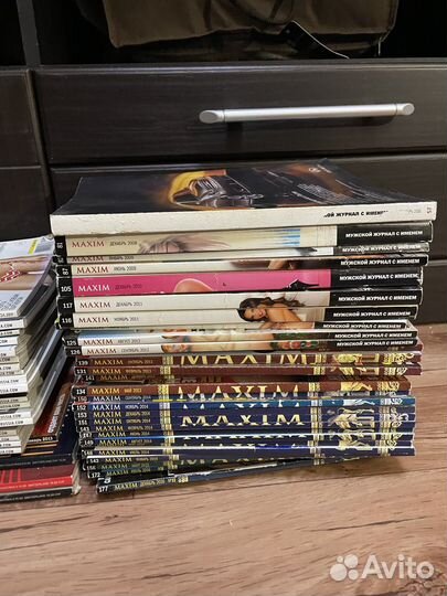 Журналы Maxim, Playboy, Men's Health и другие
