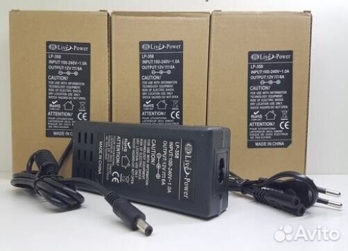 Блоки питания 5V, 9V, 12V, 24V, 36V, 42V